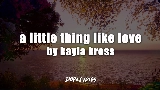 Thumbnail video A Little Thing Like Love